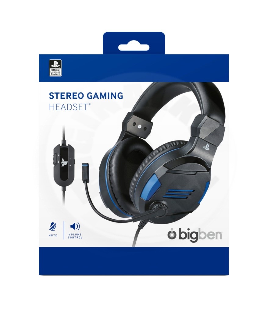 BIG BEN SERIES X HEADSET / VINCHA BLACK PS5/XBSX/S