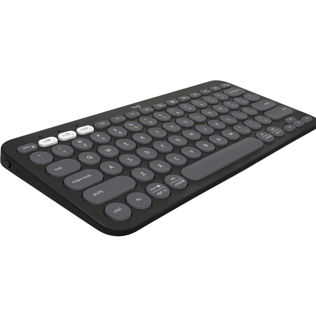 LOGITECH TECLADO K380S PEBBLE KEYS 2 GRPH INALÁMBRICO + BT