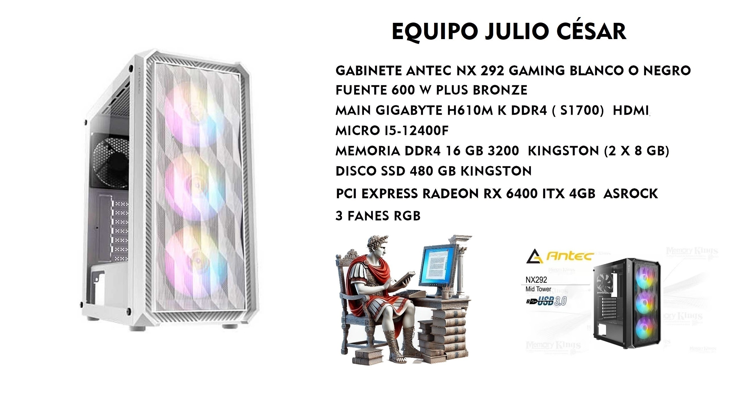 EQUIPO GAMER JULIO CESAR 