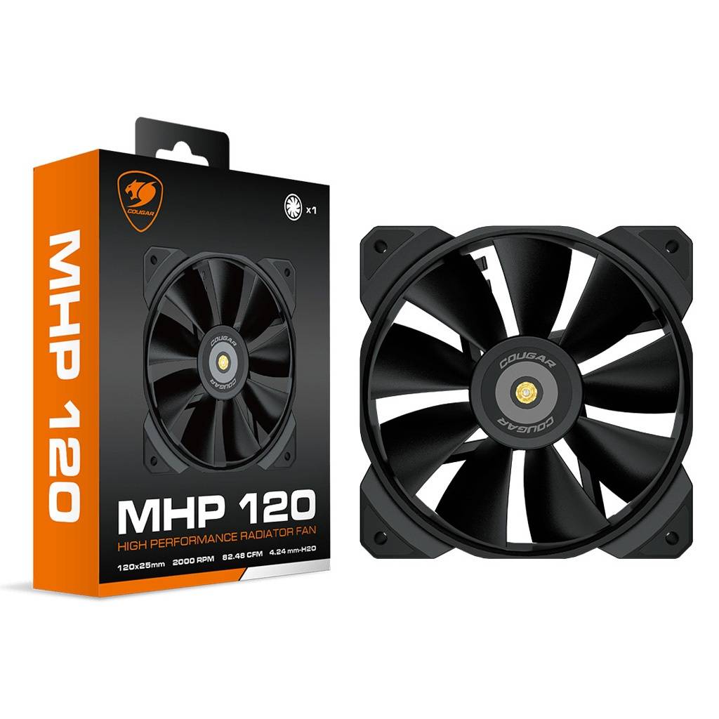 FAN COUGAR 120 MHP BLACK