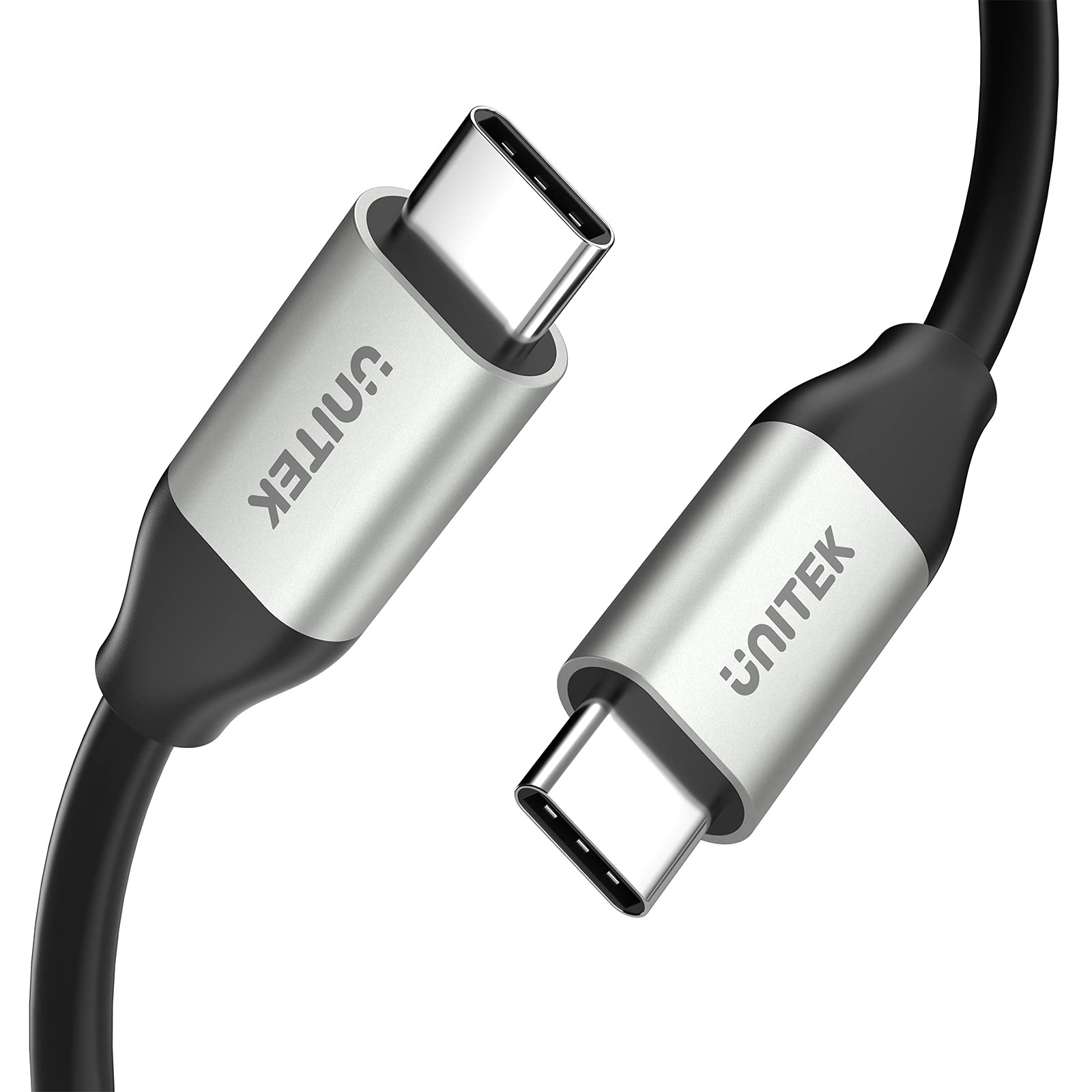 CABLE USB-C a USB-C 100W 90° 1MT UNITEK