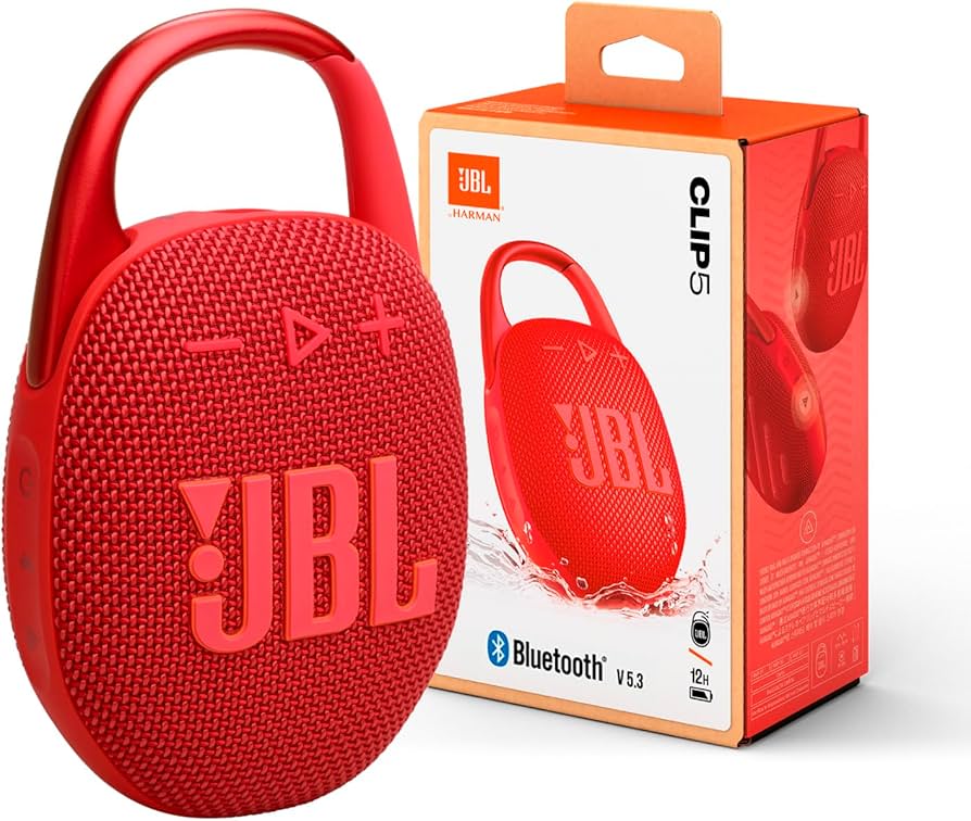 PARLANTE JBL CLIP 5 RED