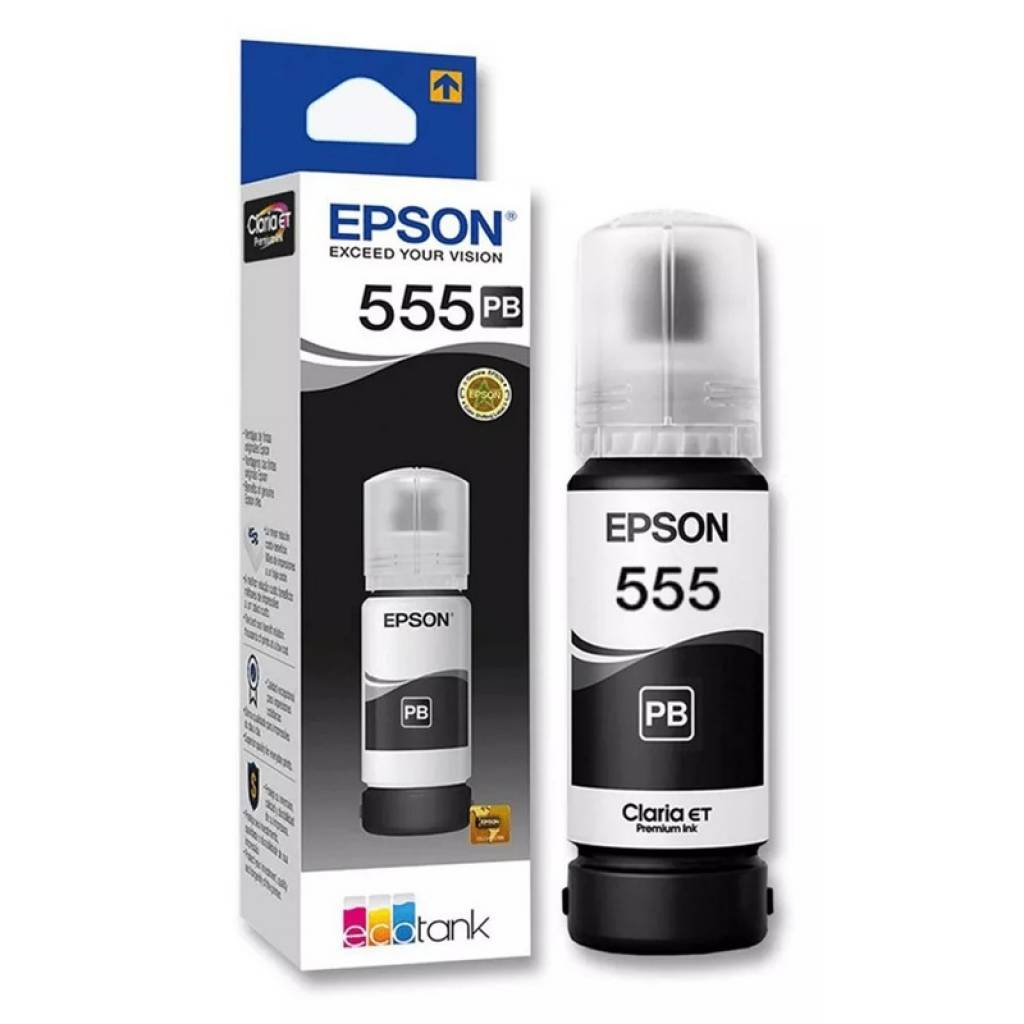 CARTUCHO EPSON T555120 NEGRO ( L8180/L8160)