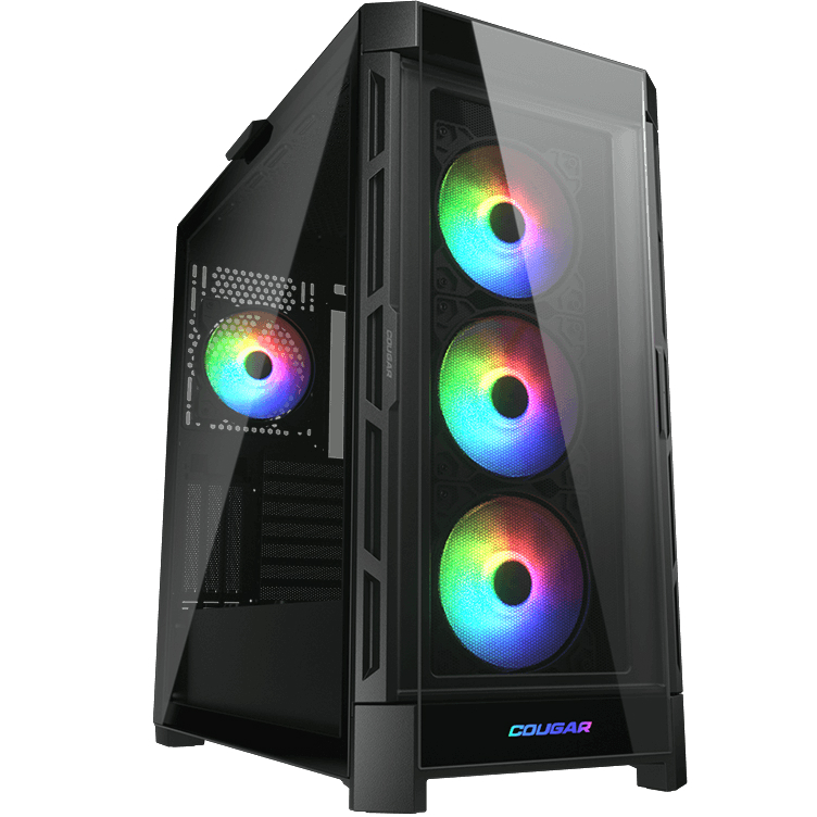 GABINETE COUGAR DUOFACE PRO RGB BLACK