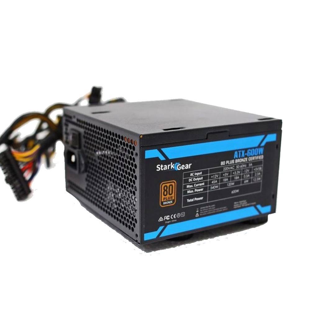 FUENTE 600W 80 PLUS STAR GEAR