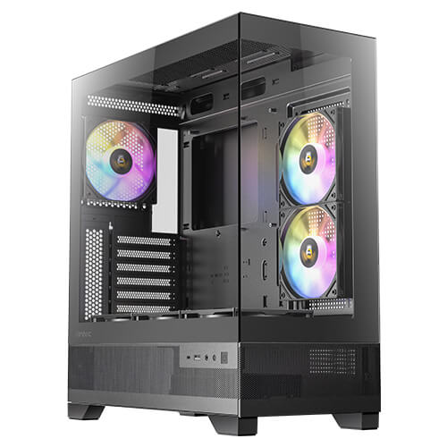 GABINETE GAMER ANTEC CX700 ARGB PANORAMICO 3 FAN