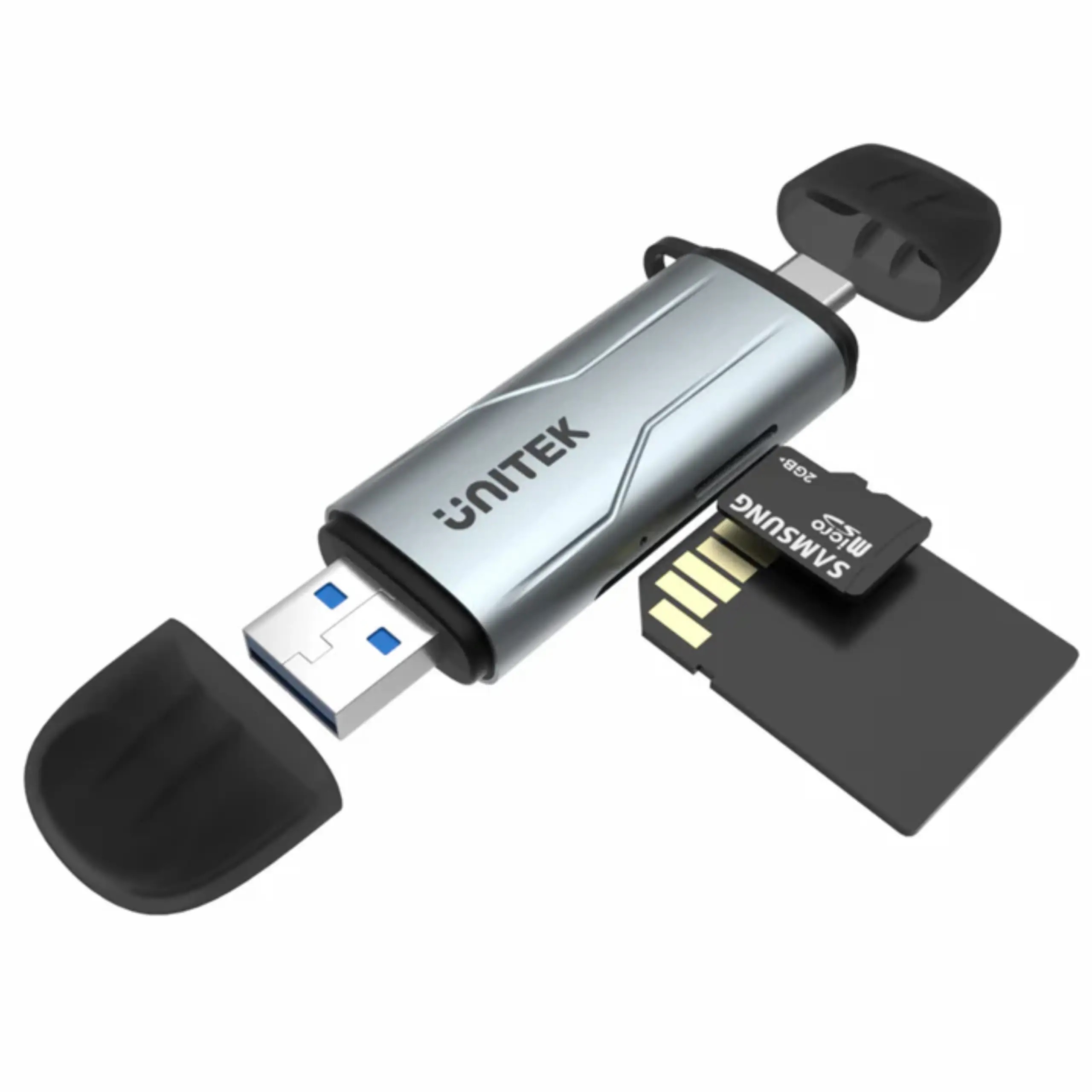 LECTOR DE MEMORIAS SD/MICRO SD UNITEK R1010A