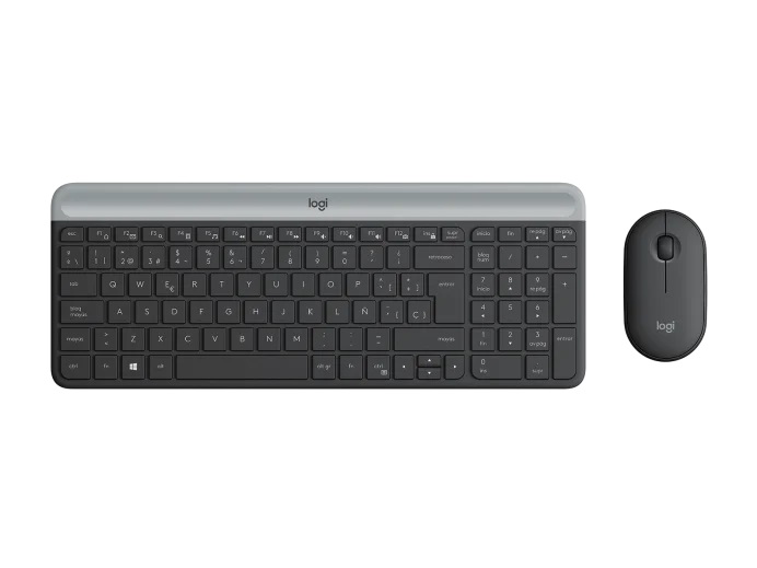TECLADO + MOUSE LOGITECH MK470 GRAPHITE WIRELESS