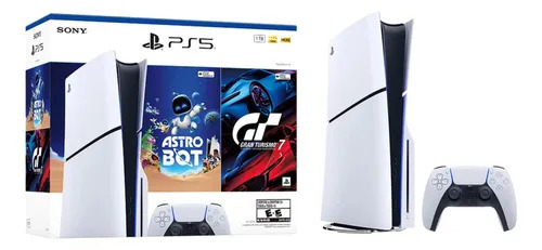 PLAY 5 CONSOLA  C/LECTORA Y JUEGOS  GT7 + ASTRO BOT 1 TERA