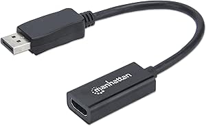 ADAPTADOR DISPLAY PORT M A HDMI HEMBRA MANHATTAN