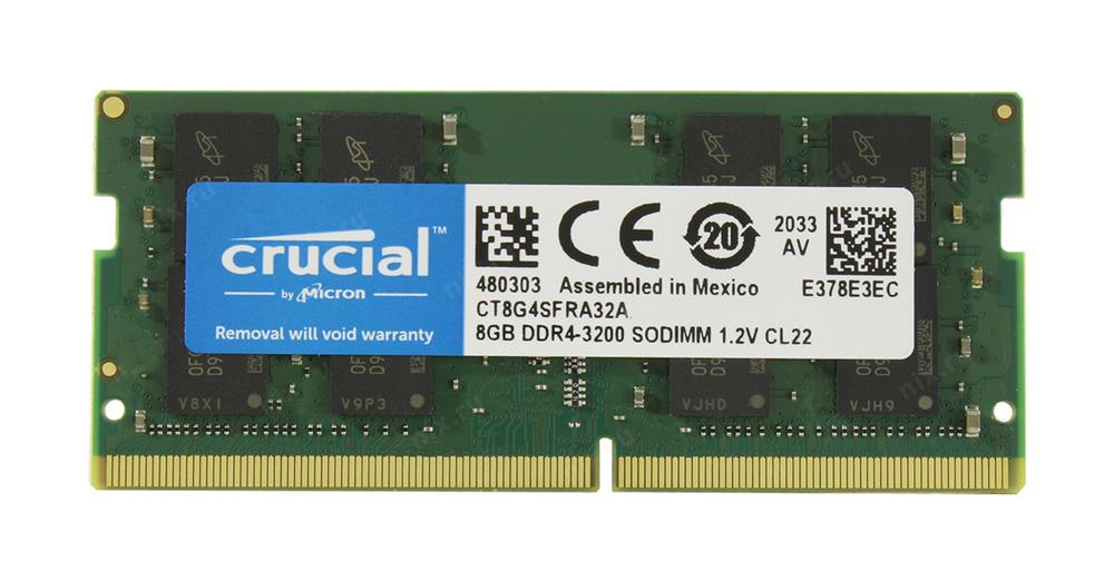 MEMORIA NOTEBOOK DDR4 8 3200 CRUCIAL