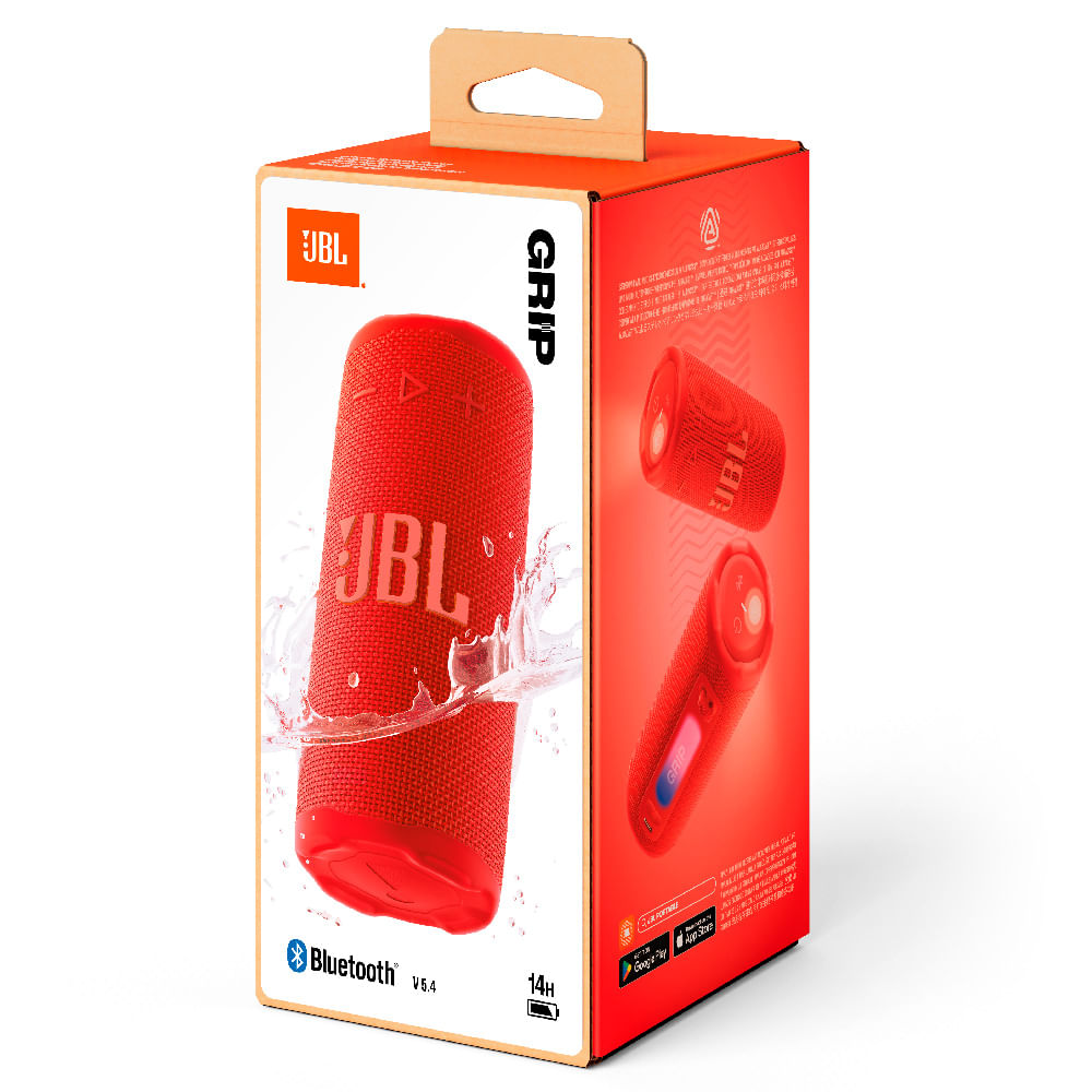 PARLANTE JBL GRIP BT RED