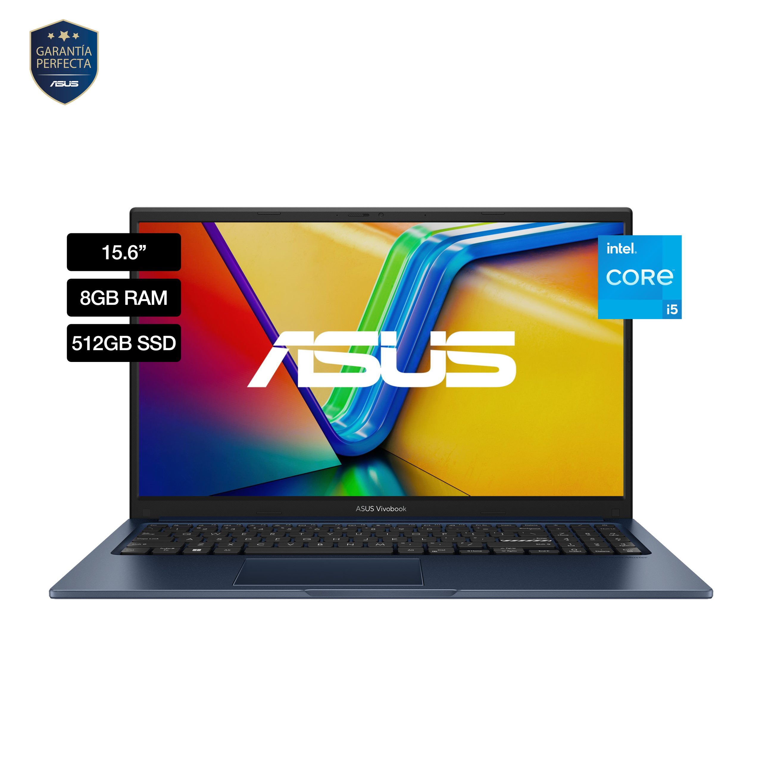 NOTEBOOK ASUS VIVOBOOK 15 X1504VA CORE 5 120U/8GB+/512Gb/15.6