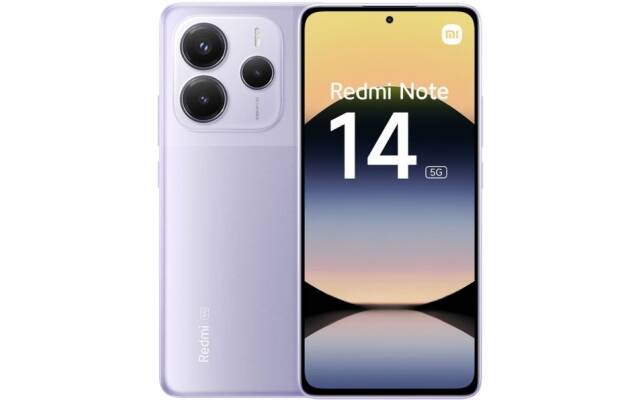 CELULAR XIAOMI REDMI NOTE 14 5G 8GB 256GB VIOLETA
