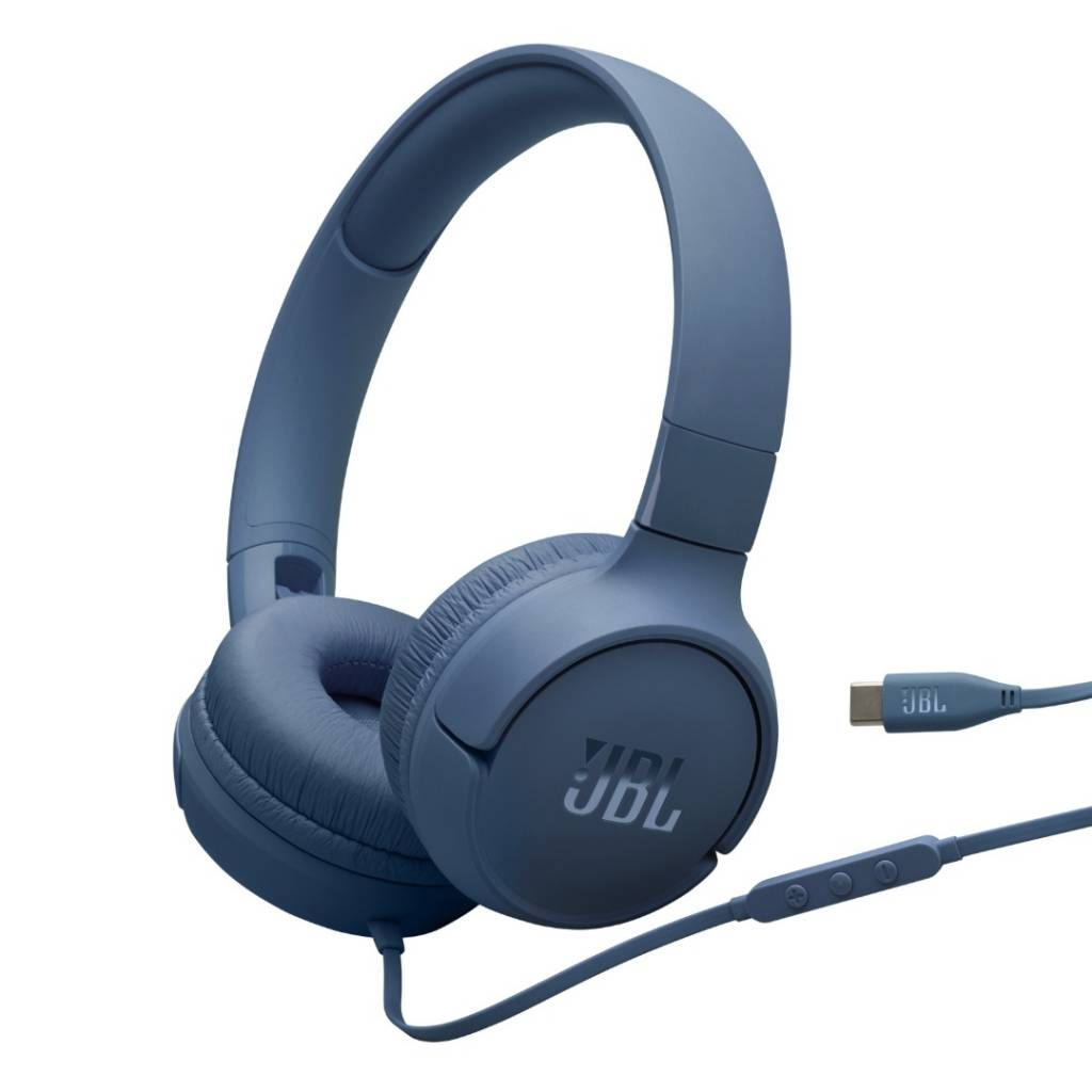 HEADSET JBL 520 C BLUE USB-C