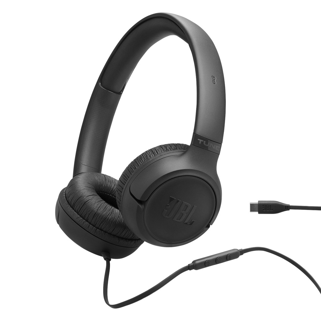HEADSET JBL 530 C BLACK  USB-C