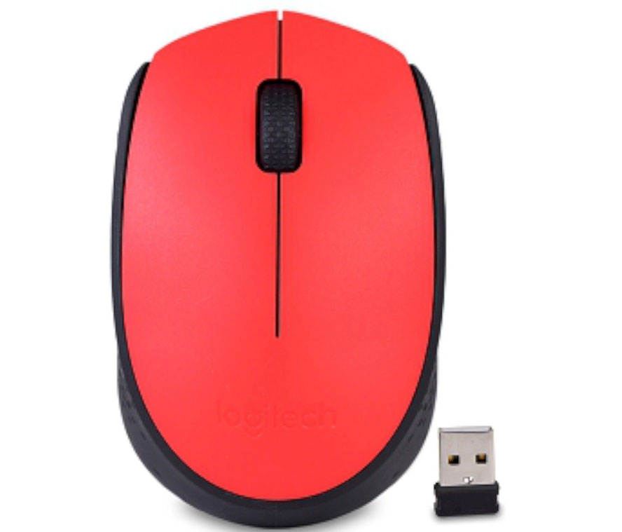 MOUSE LOGITECH M170 WIRELESS RED