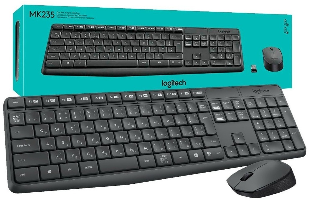 TEC + MOUSE LOGITECH MK235 WIRELESS