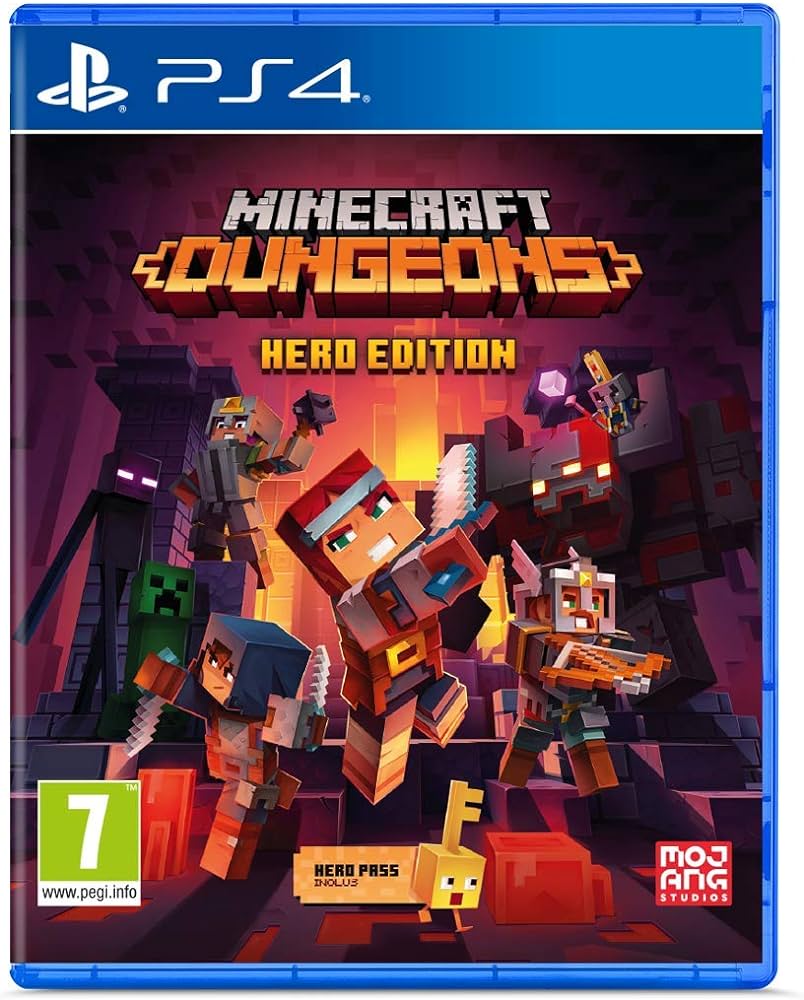 PLAY 4 MINECRAFT DUNGEONS ULT, ED.