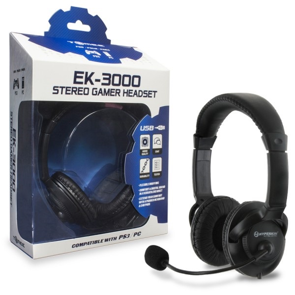 AURICULAR GAMER CON MICRÓFONO EK-3000