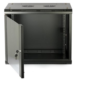 RACK 9U 600X450 PARED+ PDU B6409 NEGRO