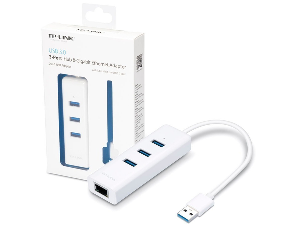 ADAPTADOR TP LINK  UE330 USB3.0 - RJ45 C/3 P. USB
