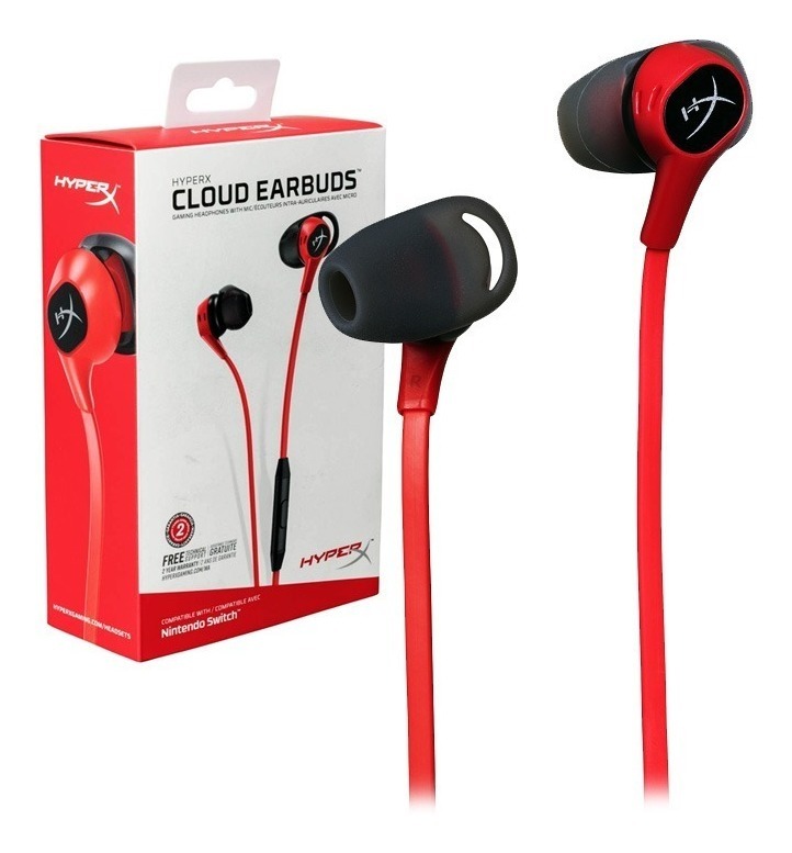 HYPERX AURICULAR P/NINTENDO SWITCH HX-HSCEB-RD