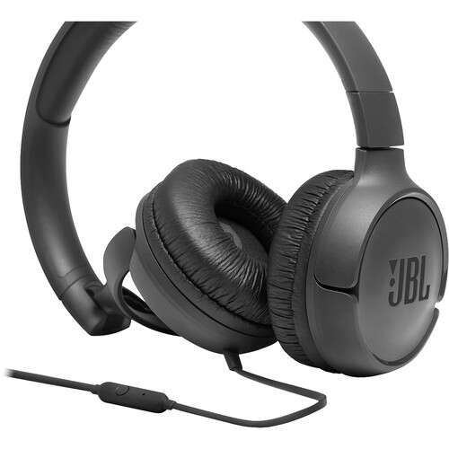 HEADSET JBL T500  WIRED   BLACK