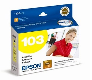 CARTUCHO EPSON T103420 AMARILLO (T40W/T600FW/T1110