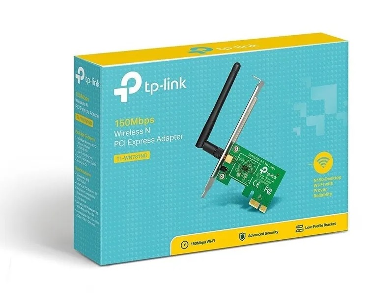 WIFI ADAP PCI EXP- 150 MBPS TL-WN781ND