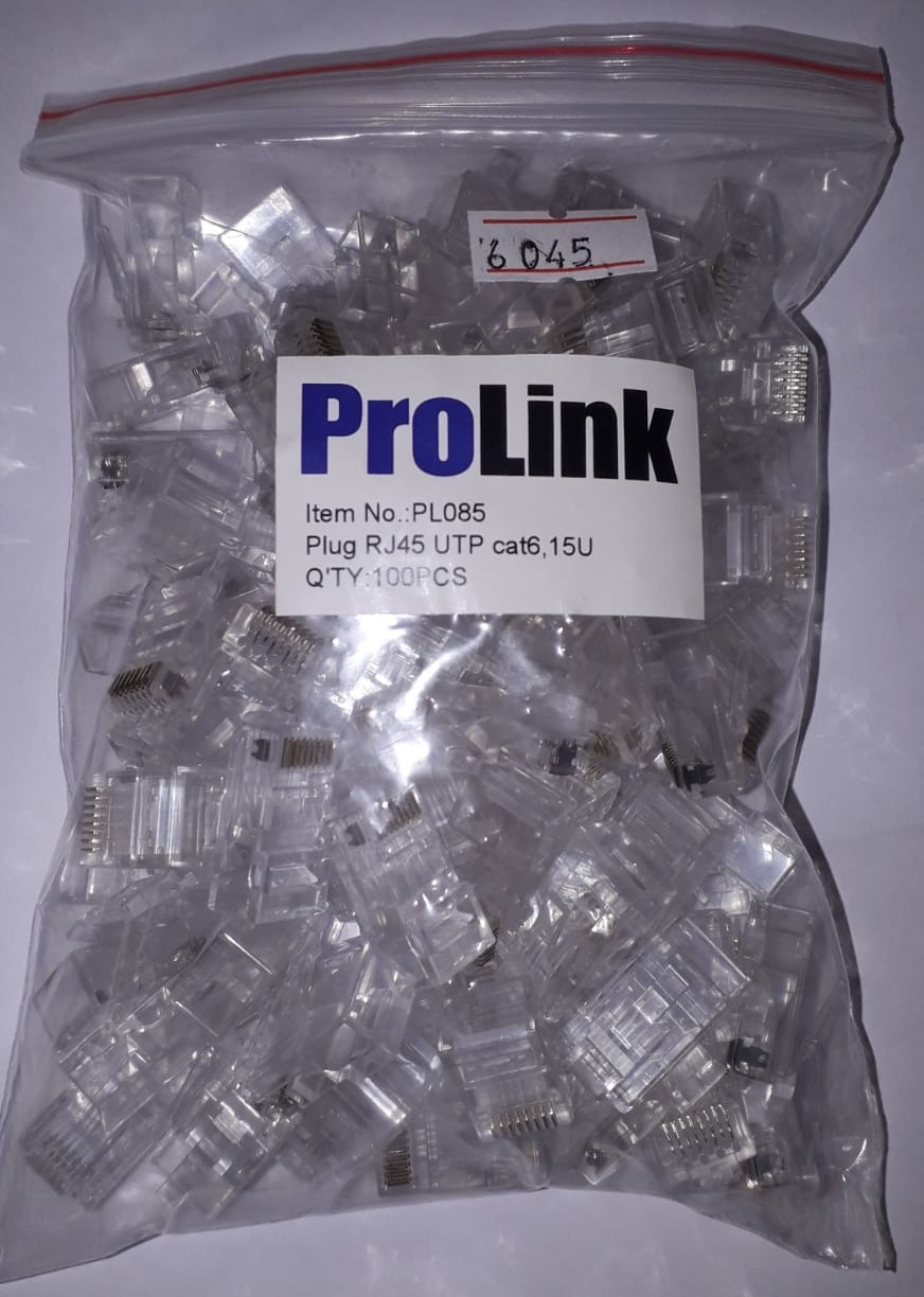 CONECTOR RJ45 CAT6e x 100