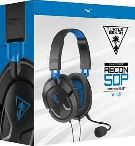 HEADSET / VINCHA PS4 TURTLE BEACH EAR FORCE RECON BLACK 3.5 MM