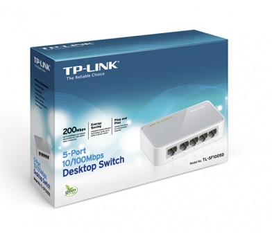 RED SWITCH 5P 10/100 TP LINK TL-SF1005D