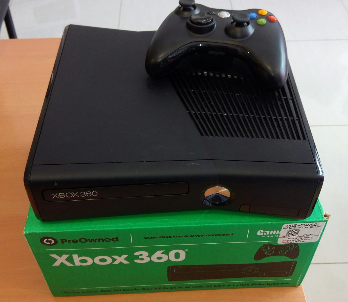 XBOX CONSOLA 4G REF 110 V