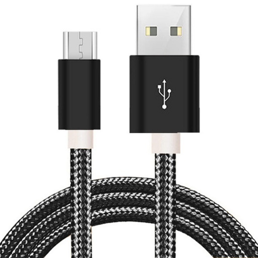 CABLE MICRO USB ACORDONADO 1.5 METROS