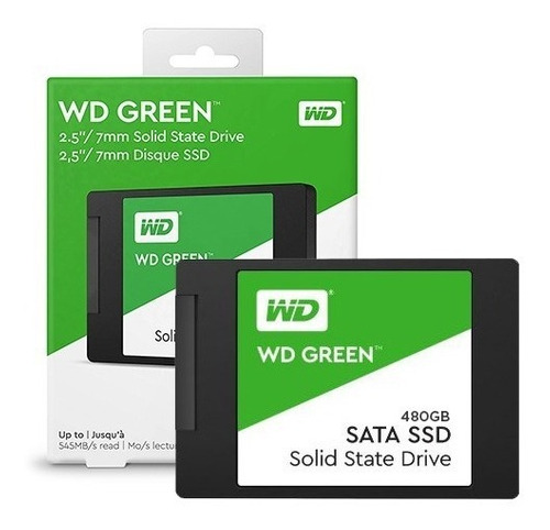 DISCO SSD 480GB GREEN 2.5 