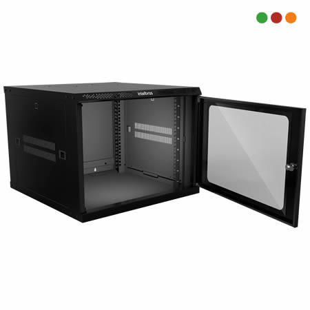 RACK 12 U MINI PARED 550 X 600 X 570 S/ PDU