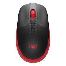 LOGITECH MOUSE M190 ROJO INALAMBRICO
