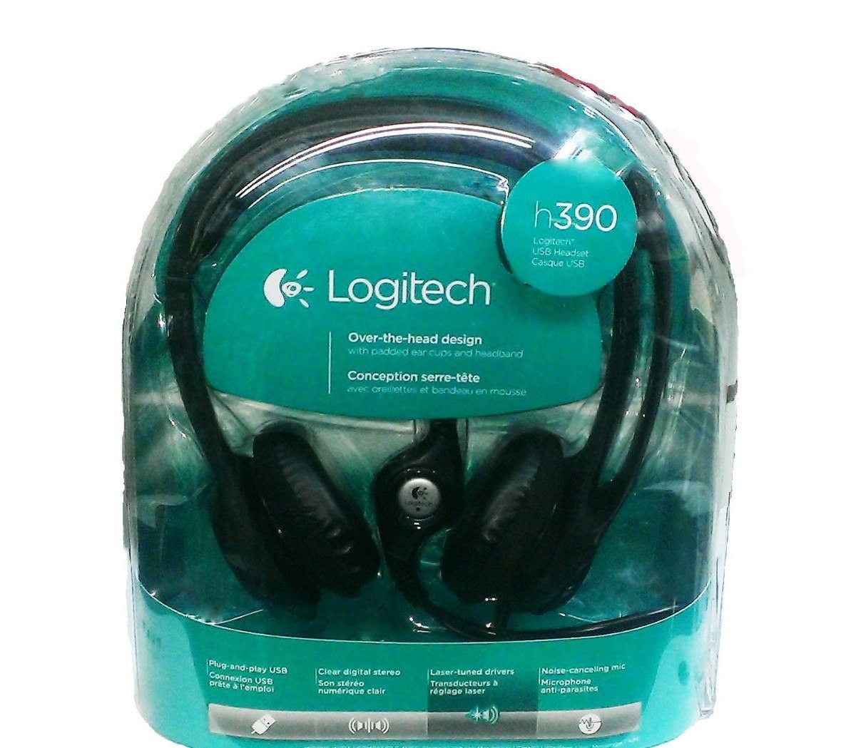 VINCHA LOGITECH HEADSET H390 USB