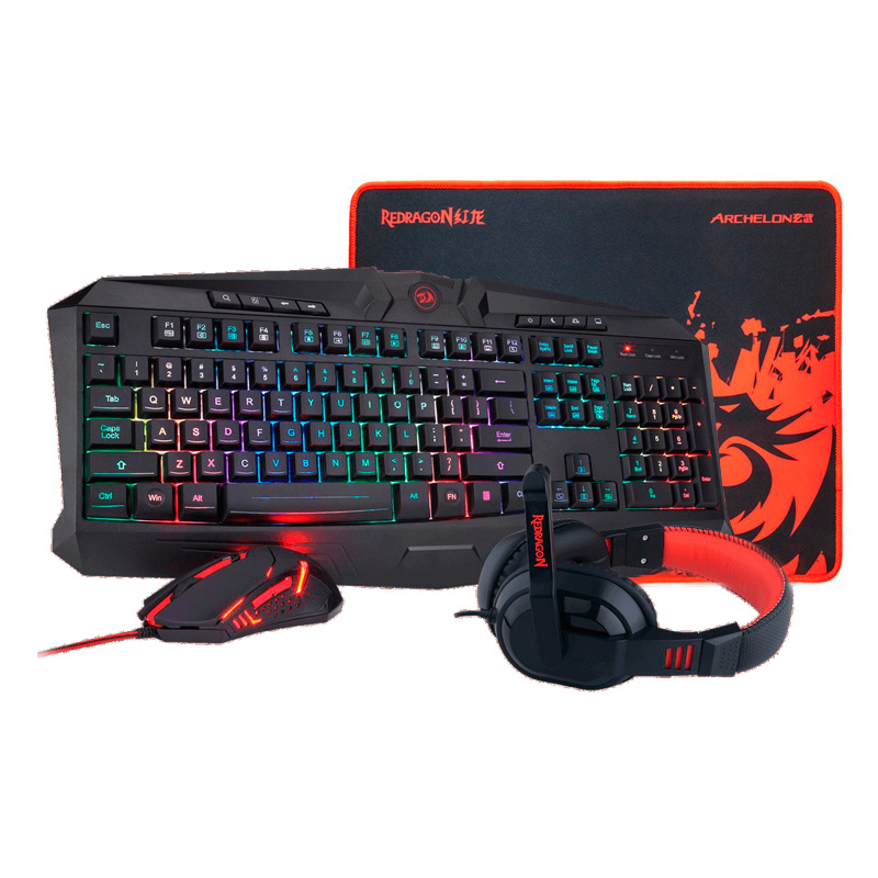 REDRAGON  COMBO 4 En 1 S101-BA