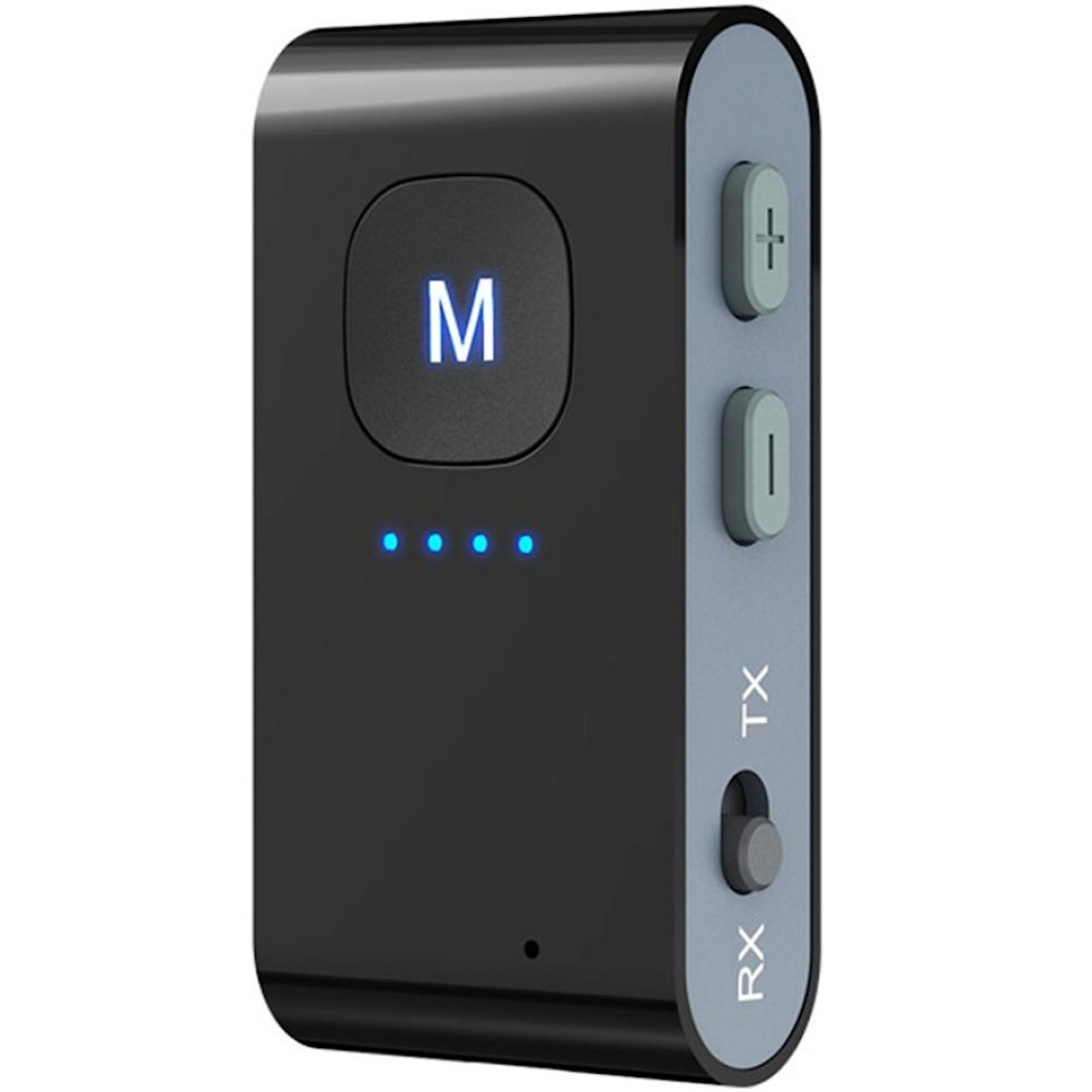 RECEPTOR Y TRANSMISOR AUDIO BLUETOOTH 5.0 JACK MP3 INALAMBRICO