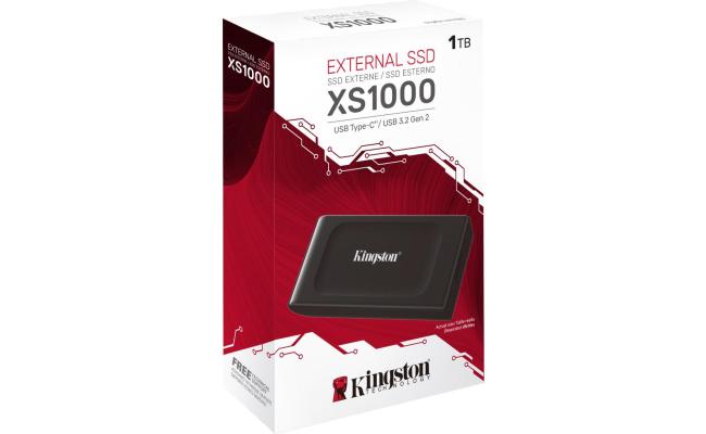 DISCO SSD EXTERNO  1TB  XS1000 KINGSTON usb-c / usb-a
