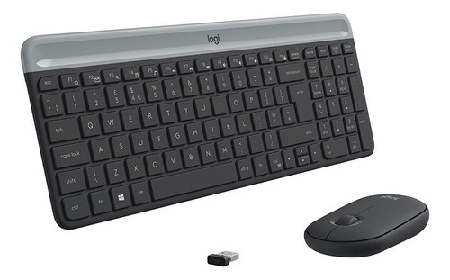 TECLADO +  MOUSE LOGITECH MK470 WIRELESS BK