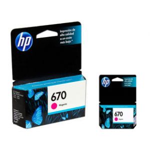 CARTUCHO HP 670 MAGENTA