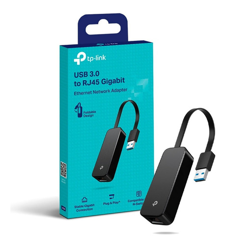 ADAPTADOR TP LINK USB-RJ45 UE306 GIGABIT