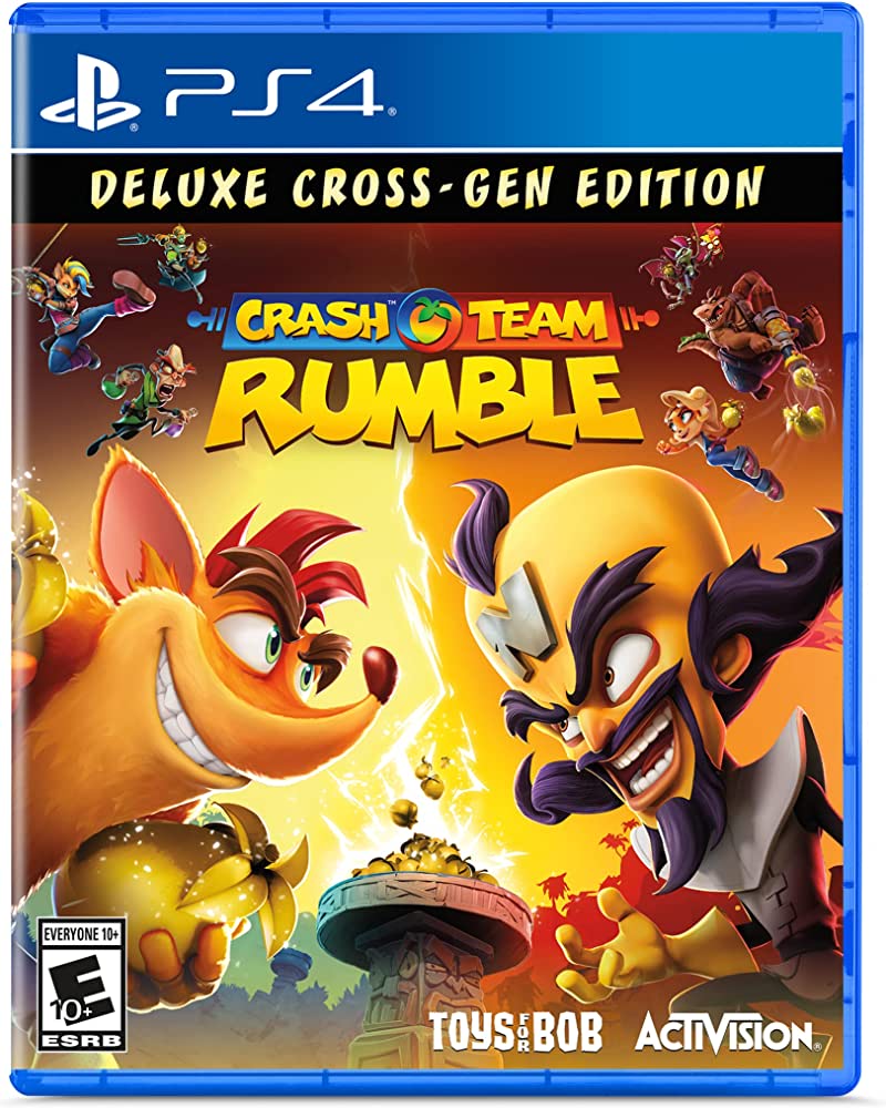 PLAY 4 CRASH TEAM RUMBLE DELUXE