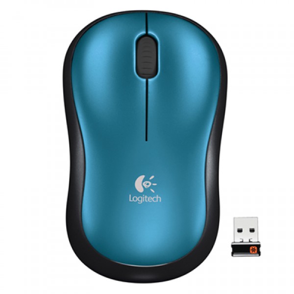 MOUSE LOGITECH M185 WIRELESS AZUL